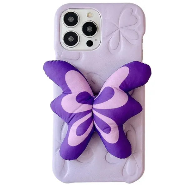 Iphone Cases*Boogzel Clothing 2.0 Butterfly Puffer IPhone Case Purple