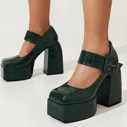 Classics|Sandals / Mary Janes*Boogzel Clothing 2.0 Mary Jane Platform Heels