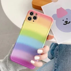 Iphone Cases*Boogzel Clothing 2.0 Pastel iPhone Case Rainbow