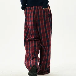 Pants & Trousers*Boogzel Clothing Academy Punk Plaid Pants Red/blue