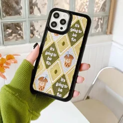 Iphone Cases*Boogzel Clothing Acorn Argyle iPhone Case
