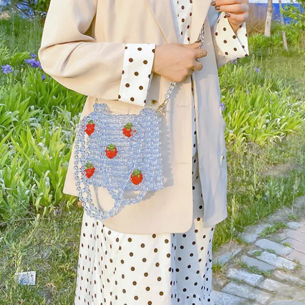 Bags & Purses*Boogzel Clothing Aesthetic Beaded Handbag