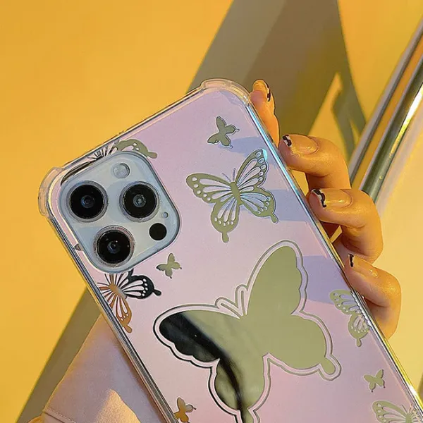 Iphone Cases*Boogzel Clothing Aesthetic Butterfly iPhone Case Pink