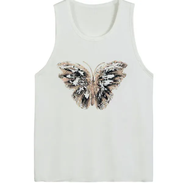 Aesthetic T-Shirts & Graphic Tees*Boogzel Clothing Aesthetic Butterfly Print Tee