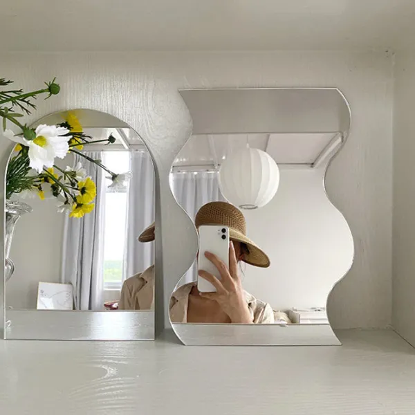 Aesthetic Mirrors|Aesthetic Room Decor*Boogzel Clothing Aesthetic Decorative Mirror