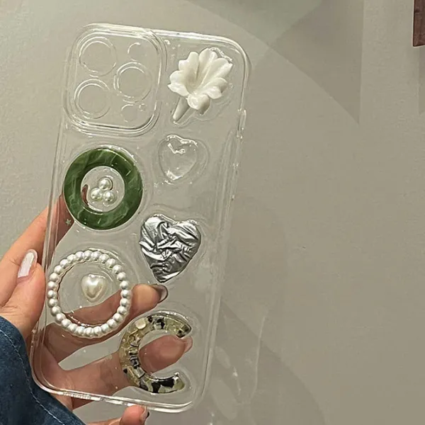 Iphone Cases*Boogzel Clothing Aesthetic Gems iPhone Case Clear