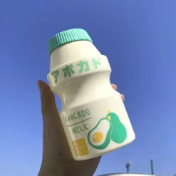 Other*Boogzel Clothing Aesthetic Milk Water Bottle