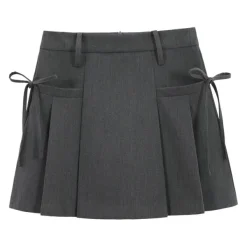 Skirts*Boogzel Clothing Aesthetic Outfit Grey Mini Skirt