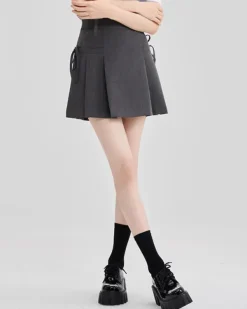 Skirts*Boogzel Clothing Aesthetic Outfit Grey Mini Skirt