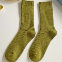 Socks*Boogzel Clothing Aesthetic Ribbed Socks