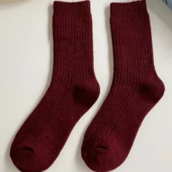 Socks*Boogzel Clothing Aesthetic Ribbed Socks