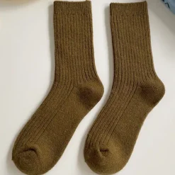 Socks*Boogzel Clothing Aesthetic Ribbed Socks