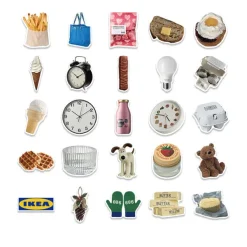 Aesthetic Room Decor*Boogzel Clothing Aesthetic Sticker Set