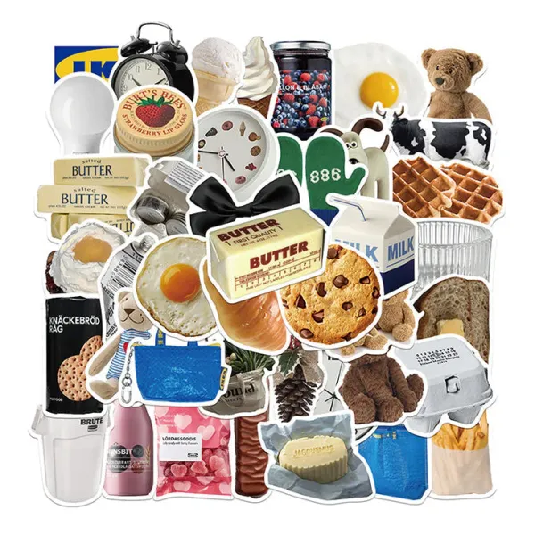 Aesthetic Room Decor*Boogzel Clothing Aesthetic Sticker Set
