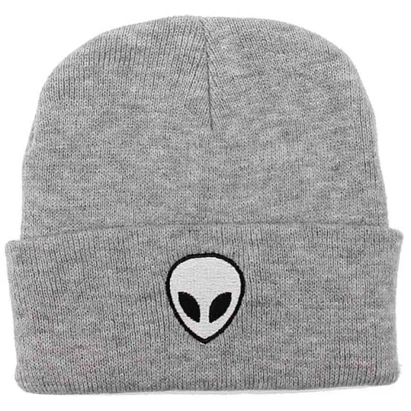 Hats*Boogzel Clothing Alien Embroidered Beanie