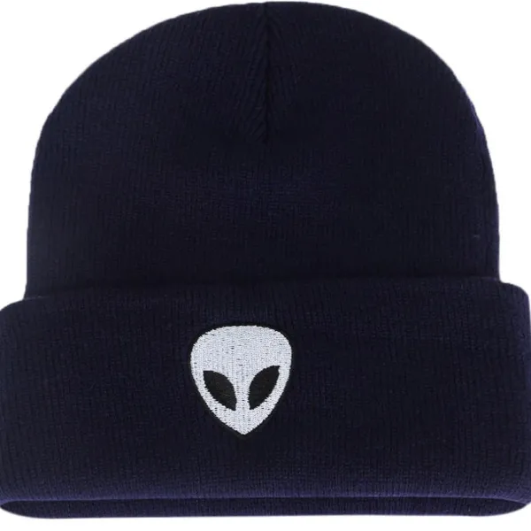 Hats*Boogzel Clothing Alien Embroidered Beanie