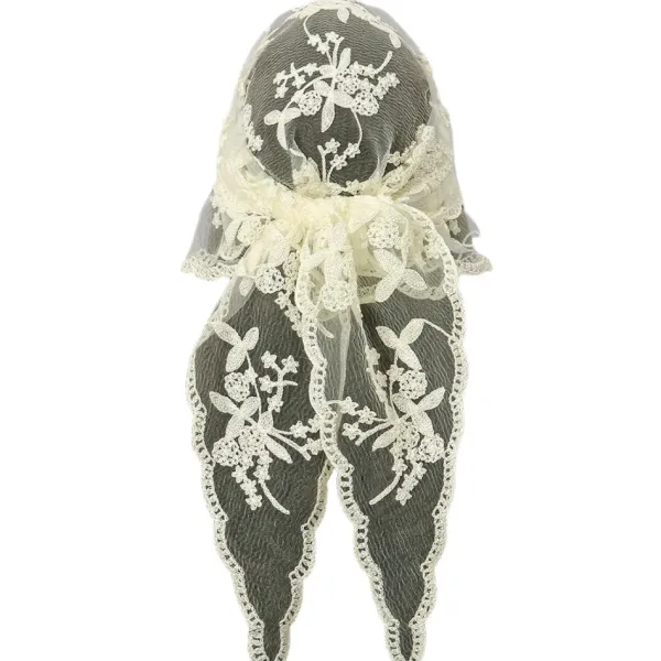 Other|Hair Accessories*Boogzel Clothing All Eyes On Her Lace Hair Scarf