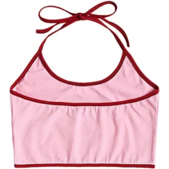 Y2K Tops*Boogzel Clothing All You Need Is Love Halter Top Pink