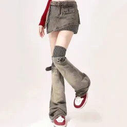 Skirts*Boogzel Clothing American Dream Skirt & Leg Warmers Set Green