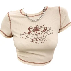 Crop Tops*Boogzel Clothing Angel Baby Crop Top