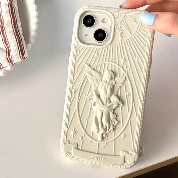 Iphone Cases*Boogzel Clothing Angel Statue iPhone Case