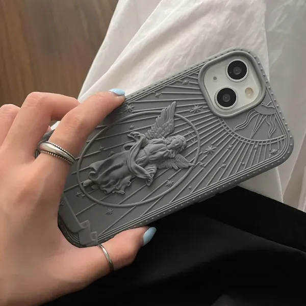 Iphone Cases*Boogzel Clothing Angel Statue iPhone Case