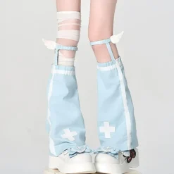 Other*Boogzel Clothing Angel Wings Leg Warmers