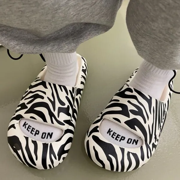 Mad*Boogzel Clothing Animal Behavior Foam Street Slippers