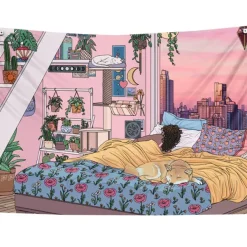 Posters / Tapestry*Boogzel Clothing Anime Room Wall Tapestry