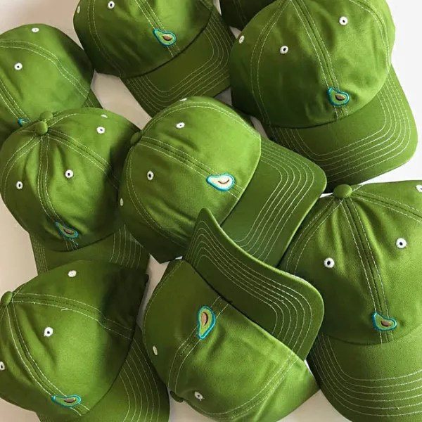 Hats*Boogzel Clothing Antisocial Avocado Cap Green
