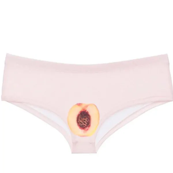 Underwear*Boogzel Clothing Apricot Panty White