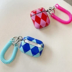Iphone Cases*Boogzel Clothing Argyle Pattern AirPods Case