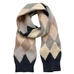 Other*Boogzel Clothing Argyle Pattern Scarf