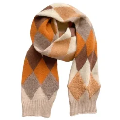 Other*Boogzel Clothing Argyle Pattern Scarf