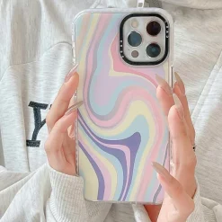 Iphone Cases*Boogzel Clothing Art Painting iPhone Case Pink/purple