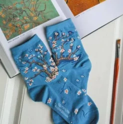 Socks*Boogzel Clothing Art Series 4 Pack Socks Multicolor