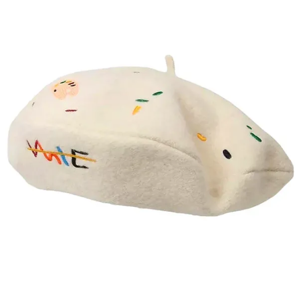 Hats*Boogzel Clothing Artsy Aesthetic Beret White