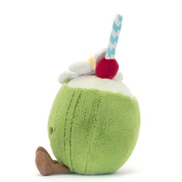 Aesthetic Room Decor*Jellycat Aruba Coconut Plush Toy Green