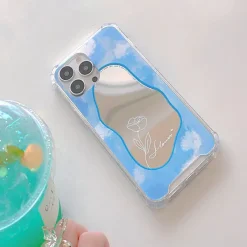 Iphone Cases*Boogzel Clothing Baby Mirror iPhone Case Blue