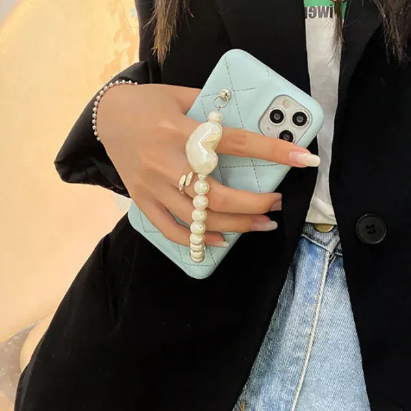 Iphone Cases*Boogzel Clothing Baby Pearl Chain iPhone Case Blue