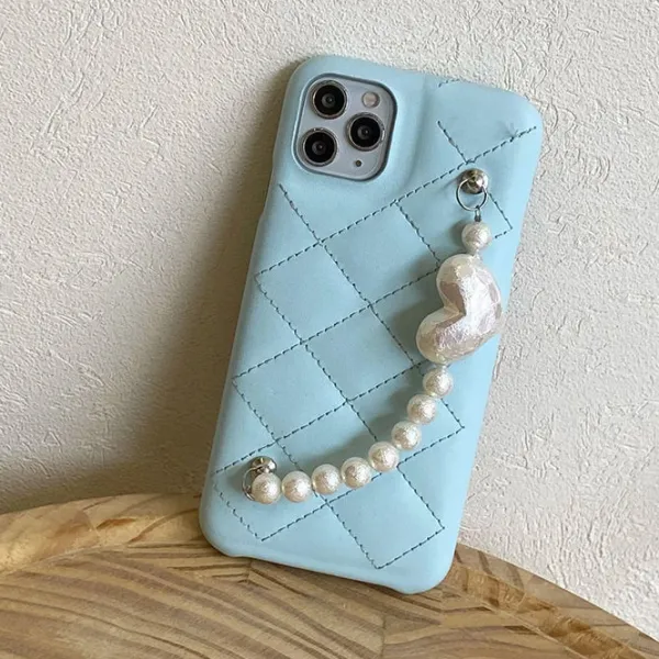 Iphone Cases*Boogzel Clothing Baby Pearl Chain iPhone Case Blue