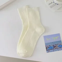 Socks*Boogzel Clothing Baby Blue Ribbed Socks
