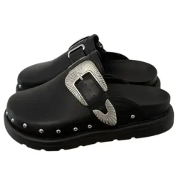 Classics*Boogzel Clothing Bad Manners Slip-On Shoes Black