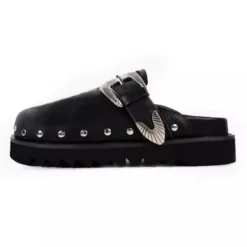 Classics*Boogzel Clothing Bad Manners Slip-On Shoes Black