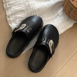 Classics*Boogzel Clothing Bad Manners Slip-On Shoes Black