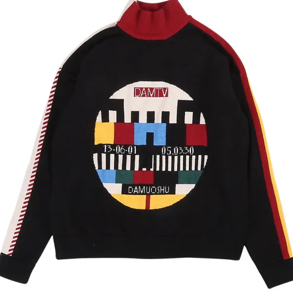 Sweaters*Boogzel Clothing Bad TV Jumper Black