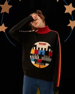 Sweaters*Boogzel Clothing Bad TV Jumper Black