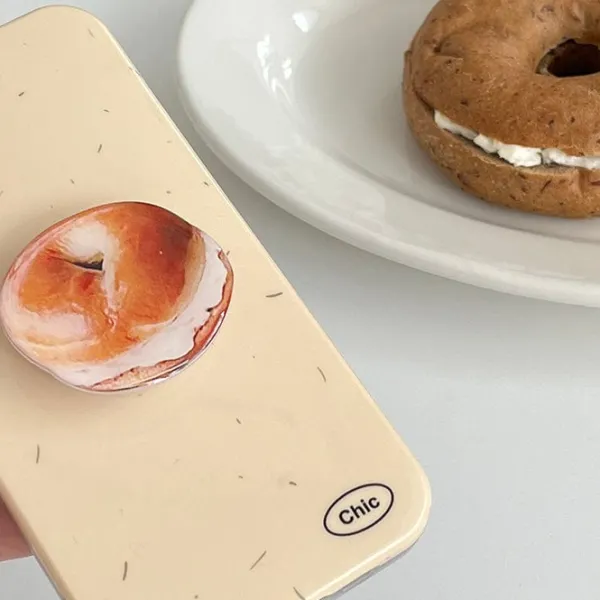 Iphone Cases*Boogzel Clothing Bagel iPhone Case Yellow