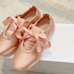 Mad|Aesthetic Sneakers*Boogzel Clothing Balletcore Aesthetic Satin Bow Sneakers