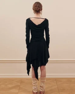 Skirts*Boogzel Clothing Balletcore Asymmetrical Mid Skirt